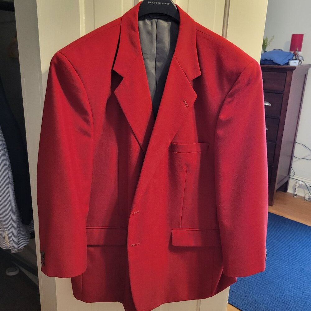 red jacket